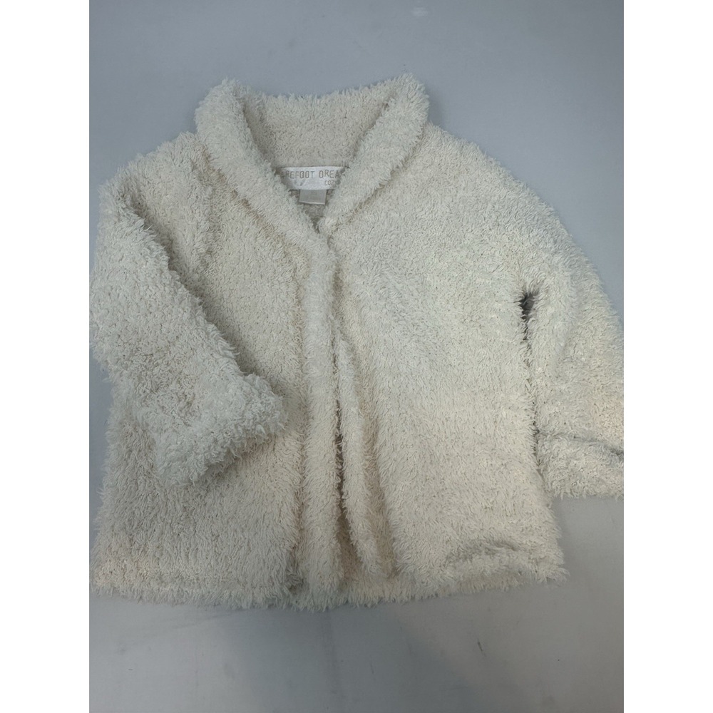 Barefoot Dreams Baby's Soft Cozy Chic Sweater Cardigan 3-6 Month Boy Girl